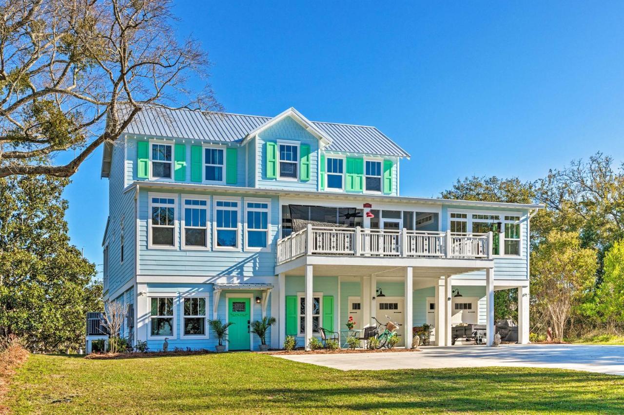 Harbor Oaks Haven Walk To Front Beach And Downtown! Оушен-Спрингс Экстерьер фото